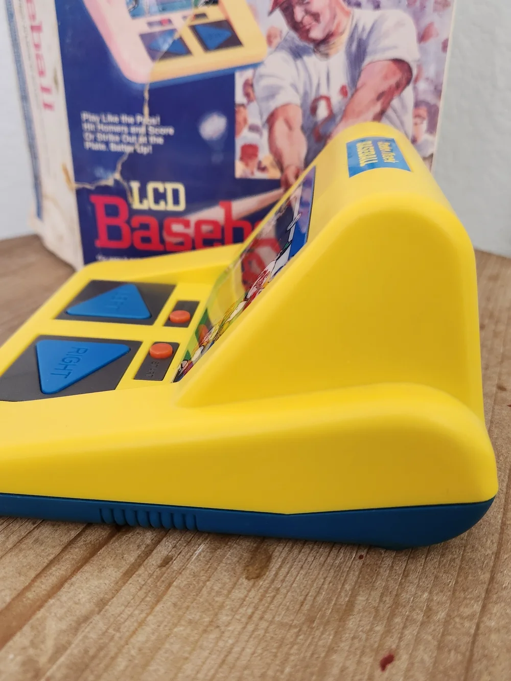 Radio Shack LCD Baseball Handheld Game Vintage Handheld Game 1980's 1990's Y2K